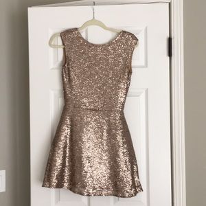 Tobi Sequin Dress